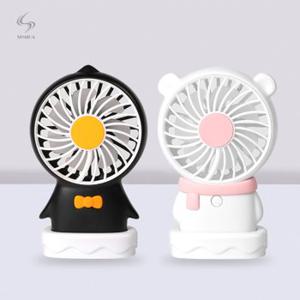 [무료배송] 캐릭터 핸드 포켓형 펭귄 베어 초미니 선풍기