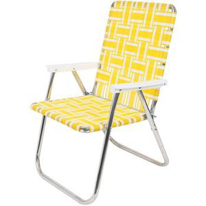 [정품] Lawn Chair USA 론체어 클래식 Yellow & White (DUW2828)