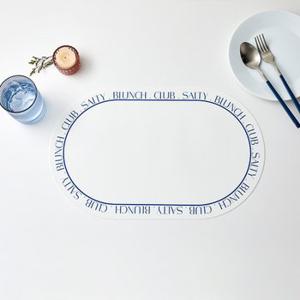 [모던하우스] 솔티브런치 실리콘 식탁매트 블루