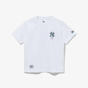 [뉴에라][키즈]MLB 뉴욕 양키스 레터링 티셔츠 화이트(14310273)[34010663]