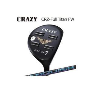 3342164 CRAZY CRZ Full Titan FW VANQUISH 미친 풀 티타늄 페어웨이 우드 미 FA3292899