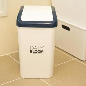 가정용 종량제 쓰레기통 화장실 휴지통 사각 스윙 10L