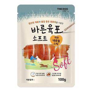 소프트 육포 사사미 치킨 내츄럴스틱 100g (WC92029)