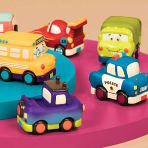 [브랜드B] 풀백소프트카 애착 인형 첫 자동차 풀백카 장난감 완구 놀이 선물