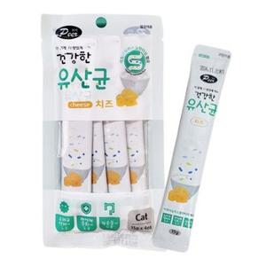 애완마트 건강한 유산균 치즈 15g 4개입 (Cat) (WCBADC9)