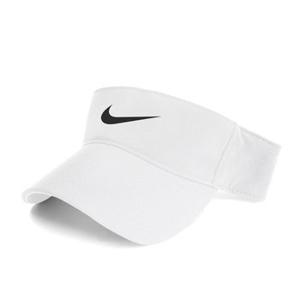 나이키 드라이핏 에이스 스우시 바이저 골프 썬캡 모자 화이트 FB5630-100