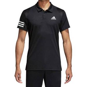 아디다스 남자 3S 클럽 폴로 테니스 반팔 티셔츠 블랙 GL5421