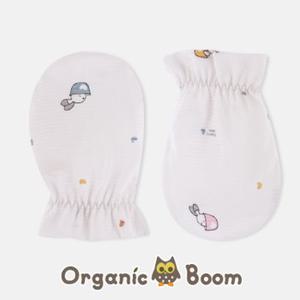 [2만 무배]인증받은 진짜 오가닉 토끼띠 출산 유기농 오가닉 신생아 아기 핑크 손싸개 여름용