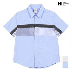 [NII] 아동 반팔 컬러블럭형 셔츠_2NNKNSUM2401