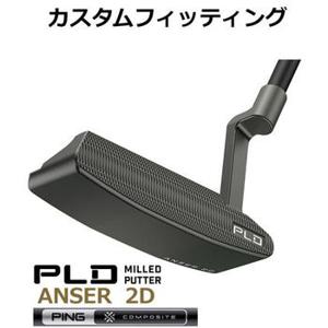 3485149 핑 PLD MILLED PUTTER ANSER 2D PING COMPOSITE-BLK 233 샤프트 건메 PA3339789