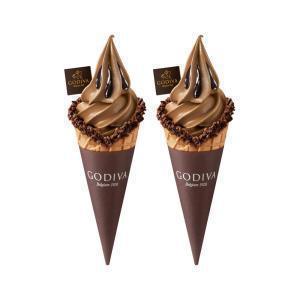 [고디바](고디바) 더블 초콜릿 소프트 아이스크림(와플콘) 1+1