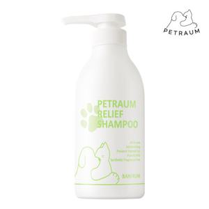 [펫라움]대용량 릴리프 샴푸 500ml / 강아지 고양이 샴푸