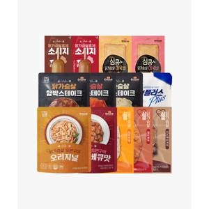 [꼬꼬빌] 심쿵 닭가슴살 전상품 맛보기 패키지 13팩