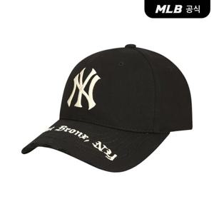 [MLB] 고딕 어드레스 스트럭쳐 볼캡 뉴욕양키스 NY (Black)