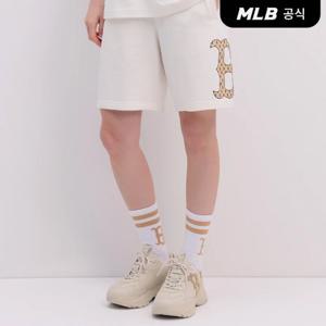 [MLB] 클래식 모노그램 빅럭스 6부 반바지 BOS (Cream)