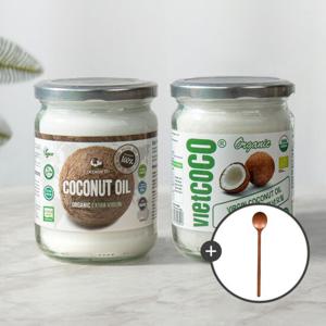 비엣코코 코코넛오일+코코어스 코코넛오일 + 우드스푼증정