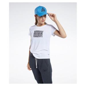 [리복]Reebok 여성 TS AC 그래픽 반팔 티셔츠 - 화이트 / FK70