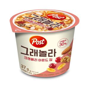 포스트 그래놀라 크랜베리 아몬드 컵 37g 12개입