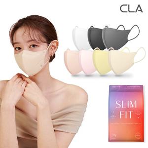 CLA 라이트 KF94 슬림핏 새부리형 마스크 50매+50매 (7컬러택)