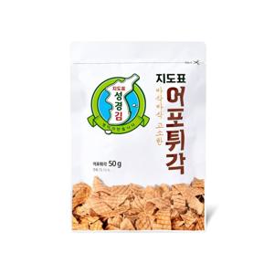 [성경김본사] 지도표성경김 어포튀각 50g 총 3봉