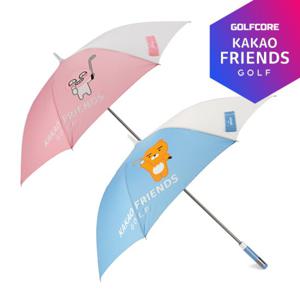 카카오프렌즈 라이언/어피치캐릭터 70 자외선차단99% 자동 우산