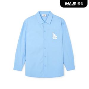 [MLB] 클래식 모노그램 빅럭스 긴팔 셔츠 LA (L.SKY BLUE)