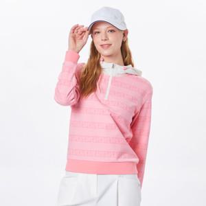 여성 골프 패턴 DTP 후드 긴팔 티셔츠 VLTSO204_PE