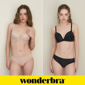 [Wonderbra] 퓨징볼륨 노와이어 브라팬티 4종세트 WBW4N3536_T