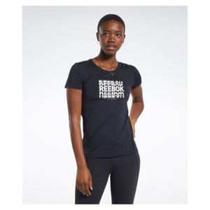 [리복]Reebok 여성 TS AC 그래픽 반팔 티셔츠 - 블랙 / FJ2903 RETS2E351BK