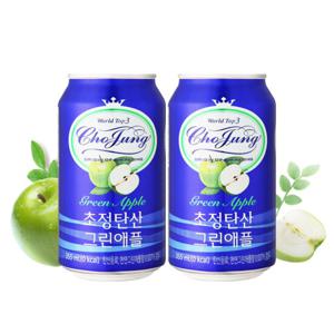 일화 초정탄산 그린애플 350mlX48can