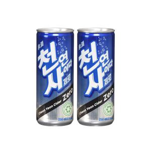 일화 천연사이다 제로 250mlx60캔 제로칼로리 0kcal