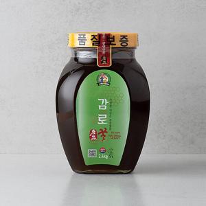 [소백산꿀아저씨]국내산 천연 감로 벌꿀 2.4kg