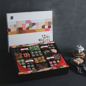 [자연맛남] 양양 수제 전통한과 명품7호 3단 선물세트