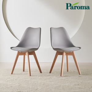 파로마 로리 리타 컬러 체어 원목 식탁 의자 1 +1 RLJ1108
