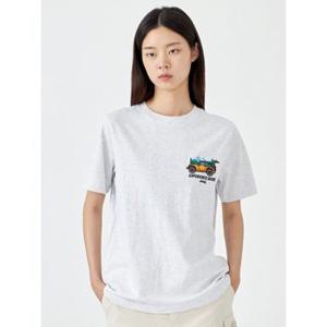 지프차 와펜 반팔 티셔츠(JN2TSU216)