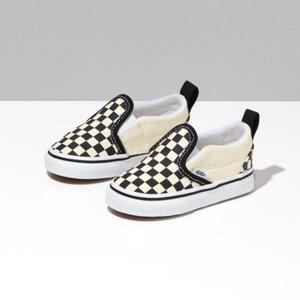 VANS 반스 토들러 체커보드 슬립온 V Black / VN0A34885GX