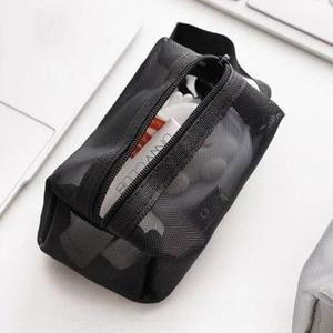 미니 여행용 립스틱 메쉬 파우치 가방 블랙 X ( 5매입 )
