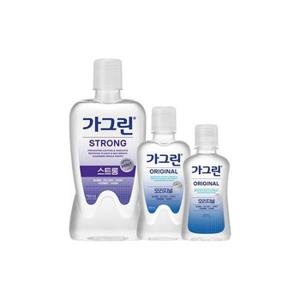 동아제약 가그린 스트롱 750ml+오리지널250ml+100ml