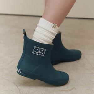 [BENSIMON] RAIN BOOTS LOW - FOREST GREEN