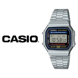 카시오 빈티지 메탈 전자 손목시계 커플시계 A168WA-1