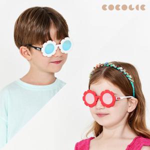 [COCOLIC]코코릭 아기 유아 자외선 99.9%차단 KC인증 썬플라워 선글라스 0~5세