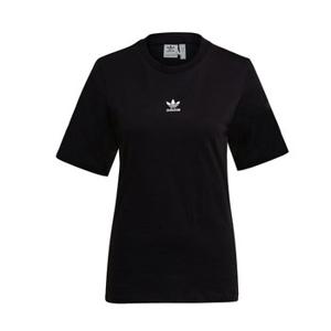 아디다스 여성 여자 아디컬러 에센셜 반팔 티셔츠 블랙 GN4784