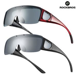 락브로스 안경위에 착용하는 플립업 스포츠고글 편광고글 10120 10130