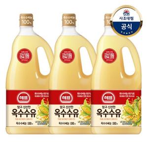 [사조대림] 옥수수유1.8L 3개