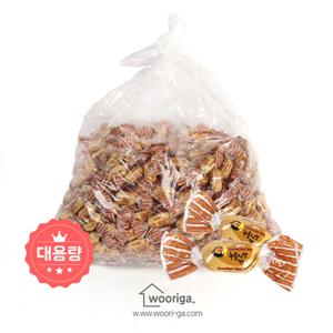 [우리가스토리] GG 누룽지맛 캔디 H 4kg 1봉 대용량사탕