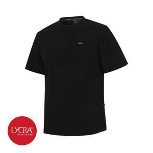 [제옥스]제옥스 남녀공용 G4 포켓 라이크라 썸머 반팔 티셔츠 블랙