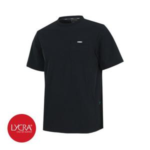 [제옥스]제옥스 남녀공용 G4 포켓 라이크라 썸머 반팔 티셔츠 네이비