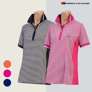 [마운틴가이드]여름 등산복/단체복/국내산 여성 골프 반팔 티셔츠 ANW-T202-710