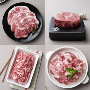 [농협안심한돈][냉장] 국내산 돼지 목살 500g 구이 수육 보쌈 제육 불고기 바비큐