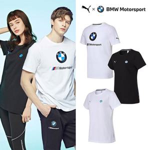 [푸마스포츠] BMW 모터스포츠 로고 반팔티셔츠 남여 3종택1